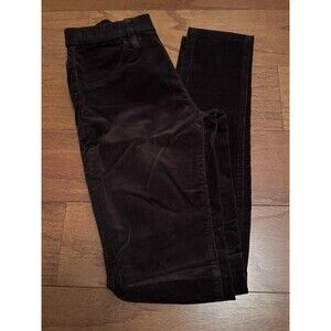 Uniqlo Women Corduroy Leggings Pants Brown XS